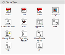 Load image into Gallery viewer, Torque Tools API LabVIEW palette